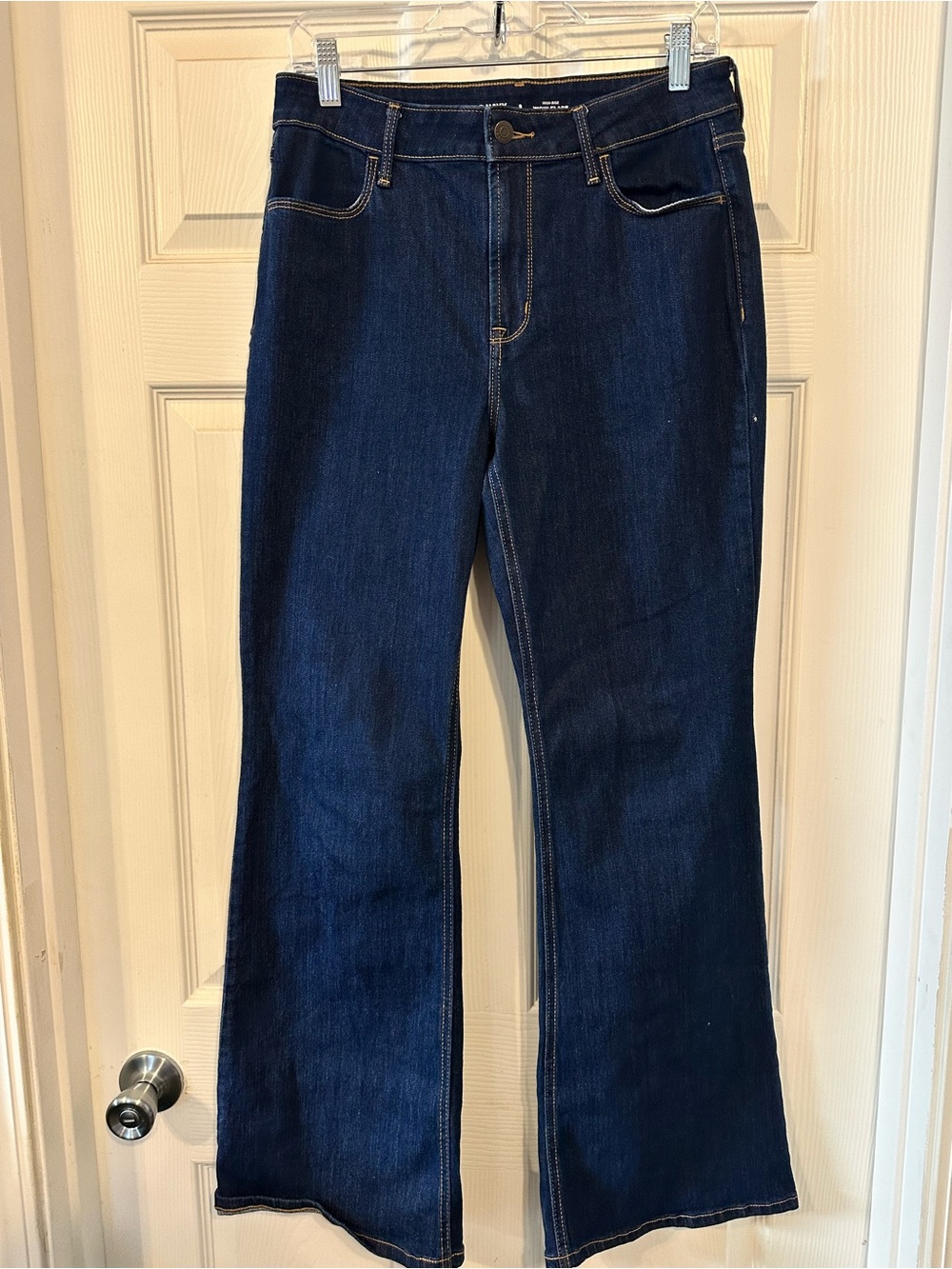 Old Navy Dark Indigo Wide Leg Jeans